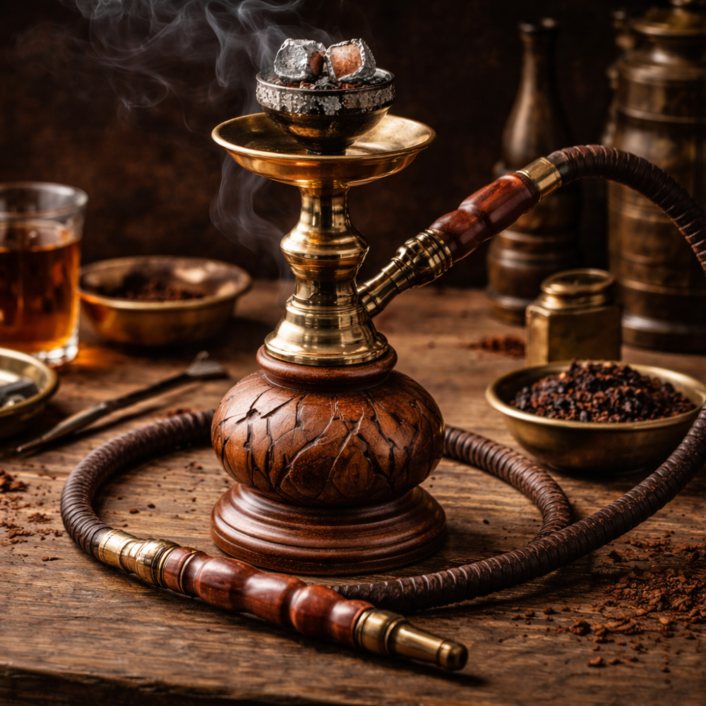 Wooden Hookah